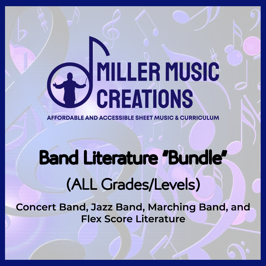 Band Literature "Bundle" (ALL GRADES): ANNUAL SUBSCRIPTION