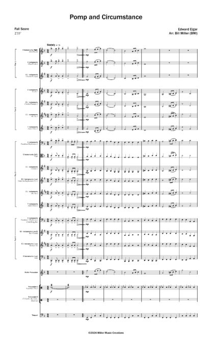 Pomp and Circumstance [FLEX SCORE VERSION] - Image 6