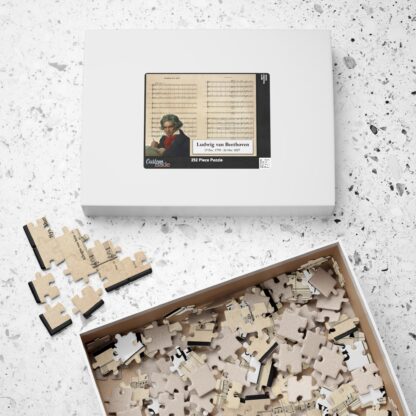 Beethoven Puzzle for Kids - Fifth Symphony Excerpt - Music Class Activity, Substitute Teacher Resource, Educational Jigsaw Game - Image 7