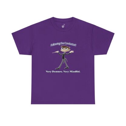 Very Demure Very Mindful Music Conductor Tee, Funny Band Shirt, Music Teacher Present, Music - Image 7